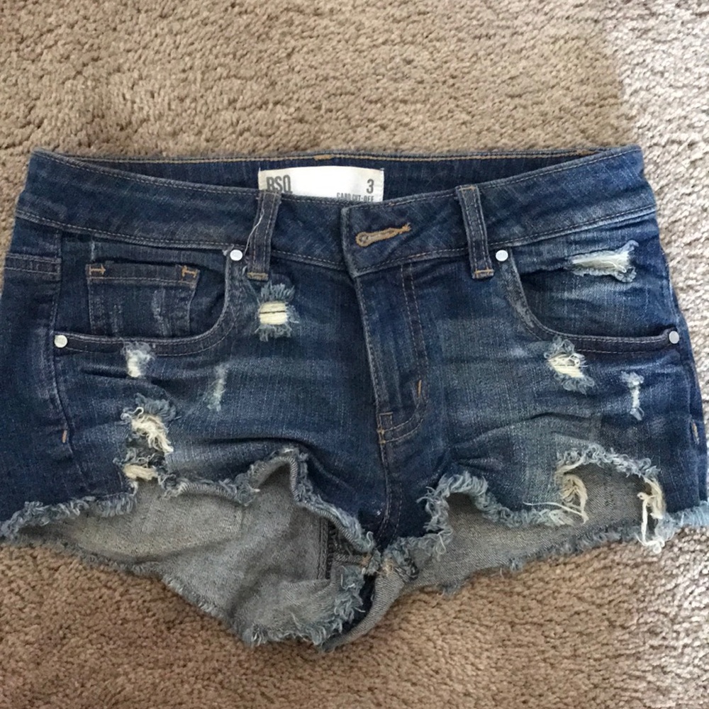 RSQ Cut Off Jean Shorts Size 3